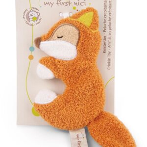NICI Мека играчка 0+мес 14см Спящата Лисица Финни