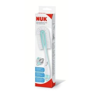 NUK четка за шише и биберон 2в1 Twist MINT