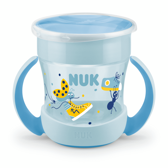 NUK EVOLUTION mini Magic Cup синя Чаша 6+мес 160мл
