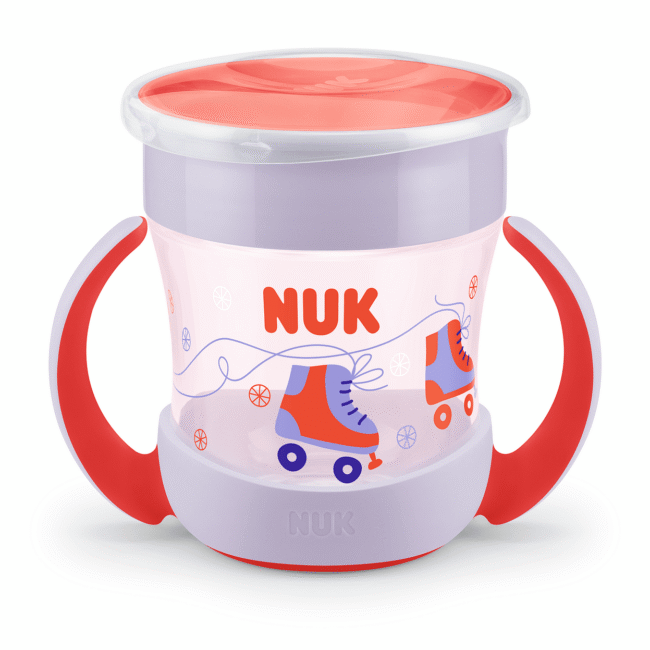 NUK EVOLUTION mini Magic Cup розова Чаша 6+мес 160мл