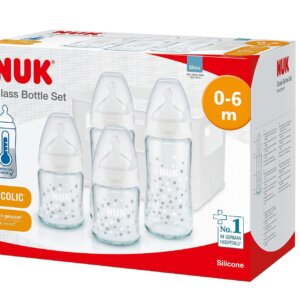 Комплект стъклени шишета First Choice+ Temperature Control Nuk