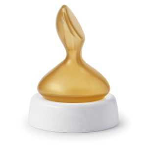 Каучуков биберон за цепка на небцето без отвор за храната