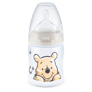 Шише Temperature control 150мл Disney Бежово NUK First Choice+ РР със силиконов биберон 0-6м