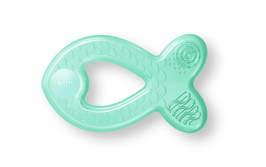 Чесалка за зъби охлаждаща Рибка Зелена NUK