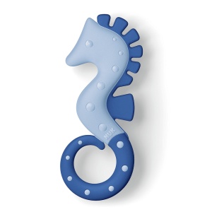 Чесалка за зъби Морско конче Синя NUK 3м+