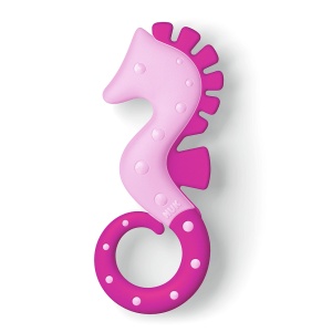 Чесалка за зъби Морско конче Розова NUK 3м+