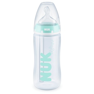 Шише Anti-Colic Professional Temperature Control 300мл със силиконов биберон NUK First Choice РР 0-6мес. + box