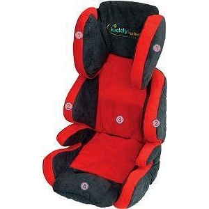 Столче за кола Contour червено KIDDY, група 2 и 3, 4-12г, от 15-36кг