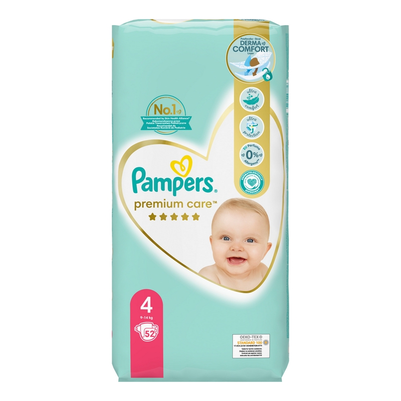 Памперси Premium Care VP S4 52бр