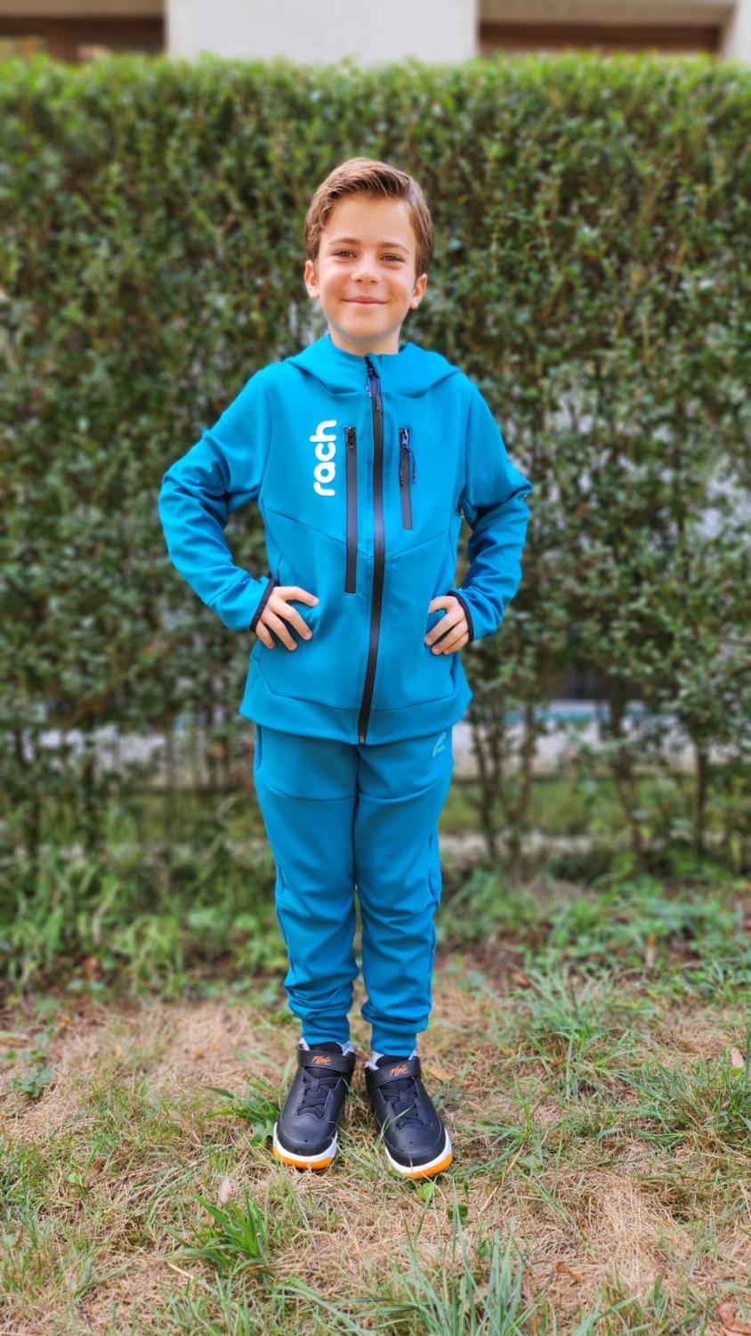Комплект за момче Rach Double Face Син-1