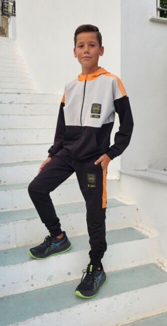 Комплект за момче Rach Street couture Черен-1