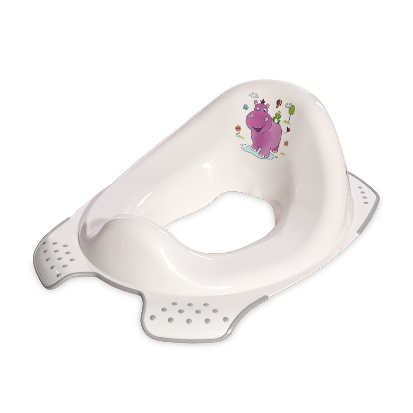 ПРИСТАВКА ЗА ТОАЛЕТНА ЧИНИЯ HIPPO WHITE GREY