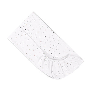 ЧАРШАФ С ЛАСТИК HAPPY FRIENDS МИНТ 60/120+15см