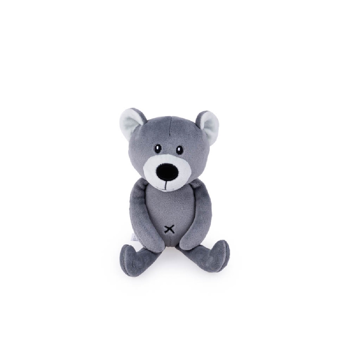 Мека играчка Teddy Bear тъмно сив За Гушкане 82004