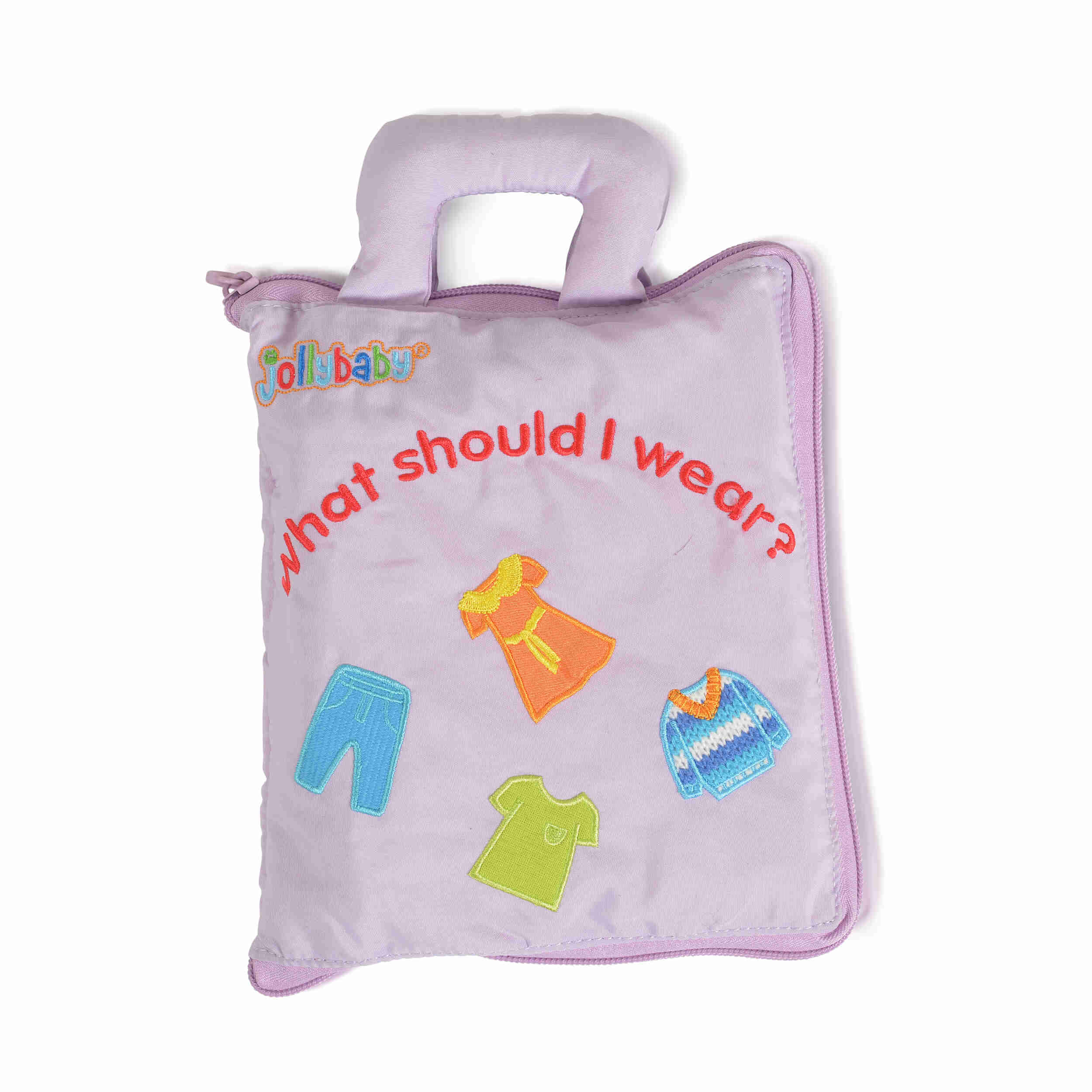 Мека книжка-чанта What should I wear 8347-1