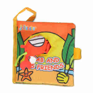 Мека книжка с играчка Crab 2103071