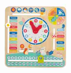 Дървен календар с месеци TF329A