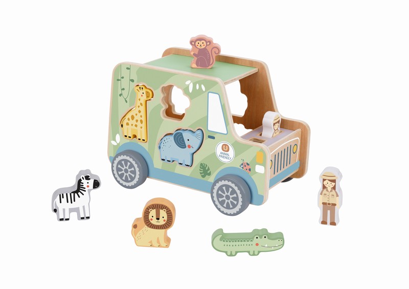 Дървен джип Animal TK960