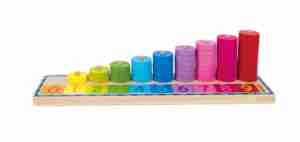 Дървена низанка за броене TKJH851