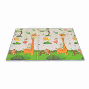 XXL Двулицево сгъваемо термо килимче Jungle от XPE пяна