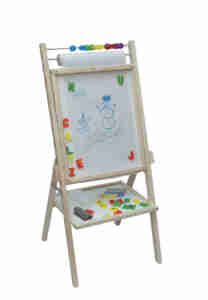 Дървена дъска за рисуване със сметало OPN