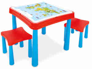 Маса с два стола Blocks и 121 елемента 03477