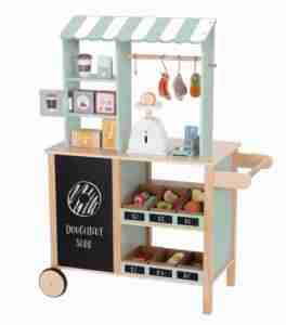 Дървен магазин с аксесоари TJ427