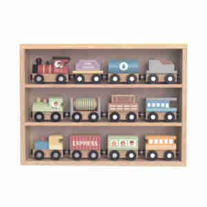 Сет с дървени колички TH647N