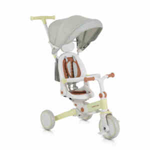 Детска триколка сгъваема Compacto 3в1 зелен