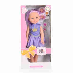 Кукла 38cm лилава LS1502-5 Fairy Doll Sun