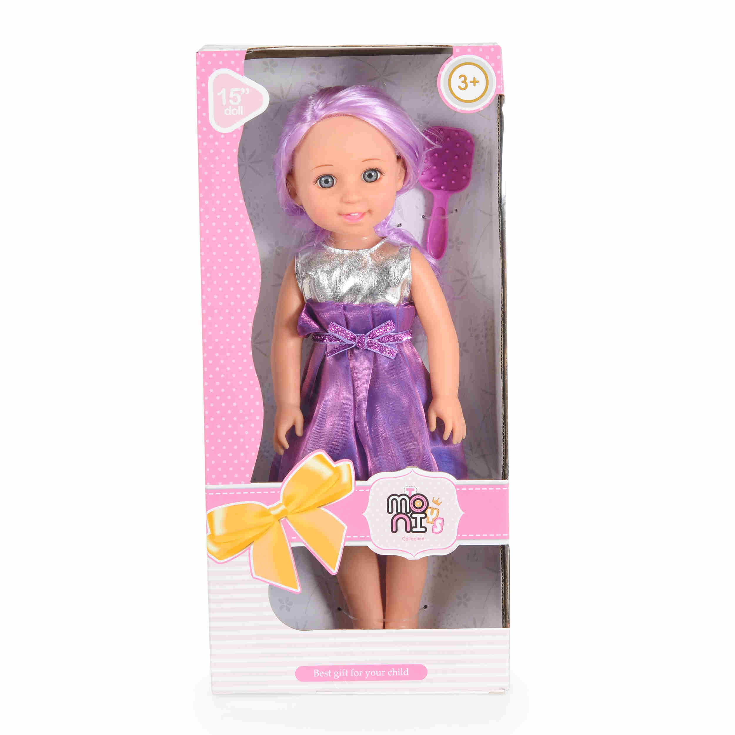 Кукла 38cm виолет LS1502 Fairy Doll