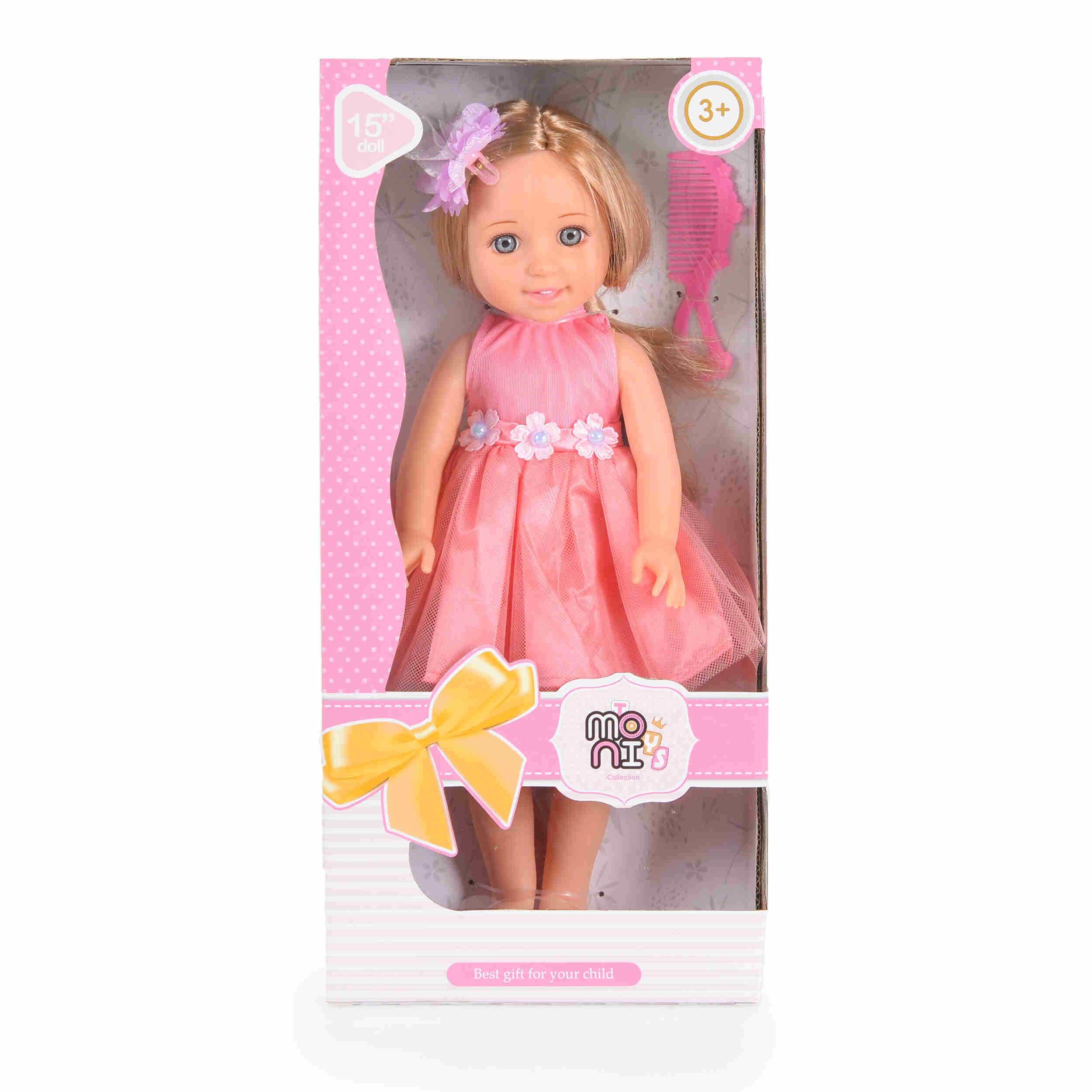 Кукла 38cm корал LS1502-7 Fairy Doll