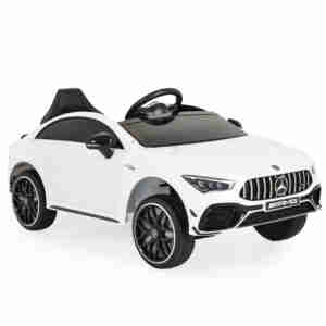 Акумулаторна кола Mercedes-AMG CLA45 бял