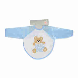 Лигавник Hug me Little bear син с ръкави 7666