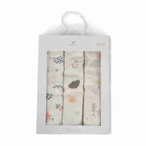 Комплект муселинови пелени Baby Girl 3 броя