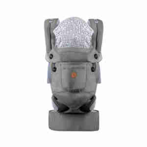 Ергономично кенгуру Bora сив