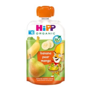 HIPP HIPPIS плодова закуска банан круша манго 4+месеца 100гр 8523