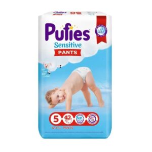 Пуфис гащи 5 - 42 броя Pufies Sensitive Pants 5 12-17кг.