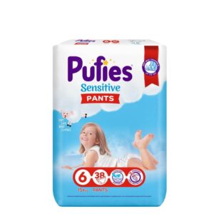 Пуфис гащи 6 - 38 броя Pufies Sensitive Pants 6 15+кг.