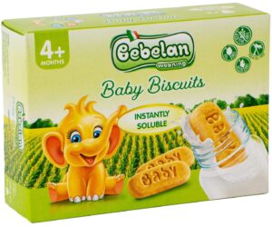 BEBELAN BABY BISCUITS Бързо разтворими бишкоти 4+месеца 250Г