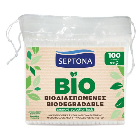 Septona Биоразградими клечки за уши 100бр