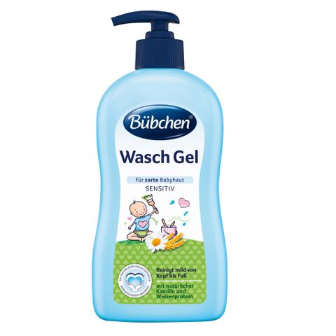 Bubchen Мек бебешки гел за измиване от главата до петите 400мл