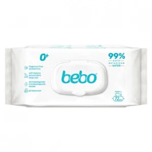 Бебо Влажни кърпи с 99% вода 72бр
