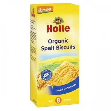 Holle Био спелтови бисквити 8+месеца 150Г
