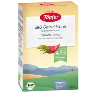 Topfer Bio Безмлечна каша с ориз 4+месеца 175Г