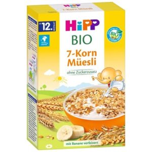 HiPP Био мюсли 7 зърнени култури 12+месеца 200Г