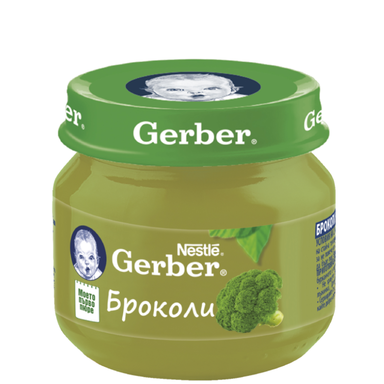 Gerber пюре от броколи 6+месеца 80Г
