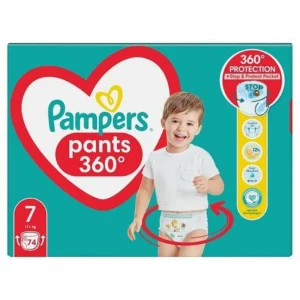 PAMPERS Гащи Active baby 7, 74бр.