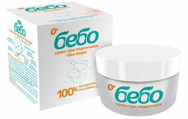 Бебо Крем при подсичане Без вода с изцяло натурален състав 40мл