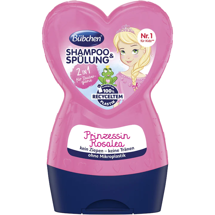 Bubchen Шампоан и балсам Prinzessin Rosalea 3+години 230мл